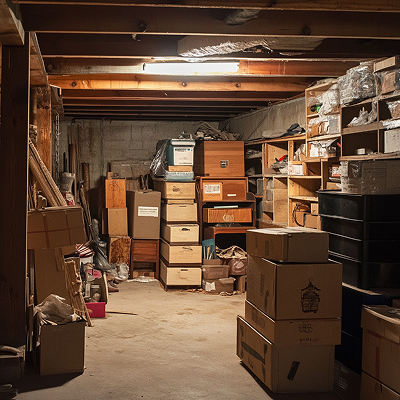 Kwipoo inventory management interface showing organized items